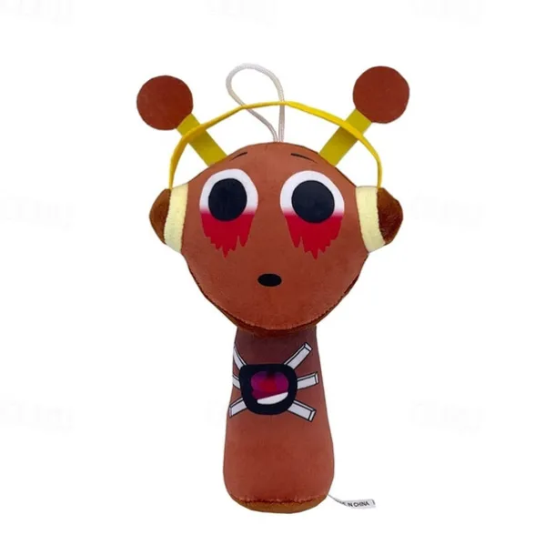 Sprunki Plush Sprunky Wenda and Gray Plushies Sprunk Soft and Funs Stuffed Toys Dolls for Fans and Friends Birthday