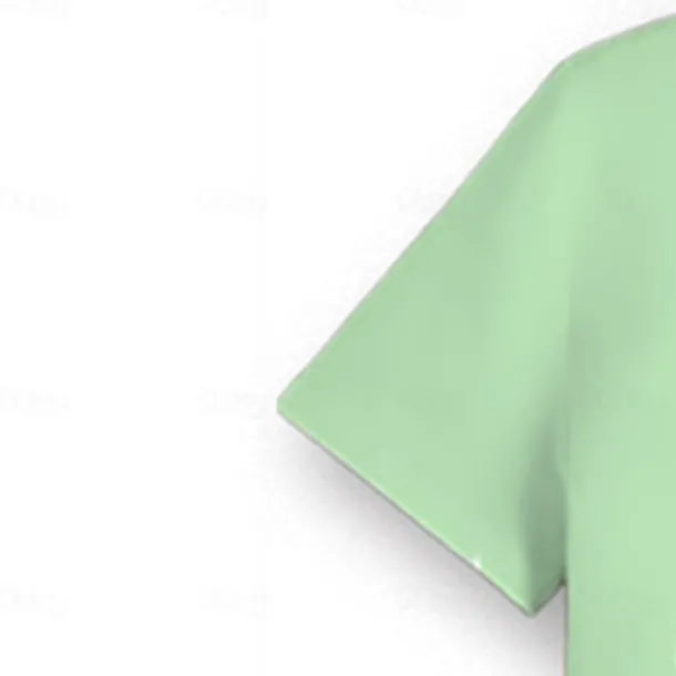 St. Patrick Girls' 3D Four Leaf Clover Tee & Pants Pajama Sets Short Sleeve 3D Print Summer Spring Fall Active Fashion Cute Polyester Kids 4 years+ Crew Neck Home Causal Indoor Regular Fit