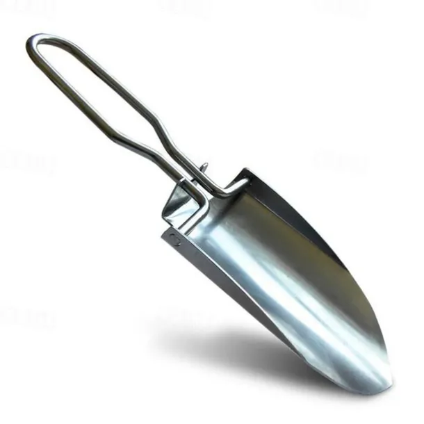 Stainless Steel Camping Shovel – Multifunctional Portable Folding Engineer Shovel for Outdoor Survival & Tactical Use
