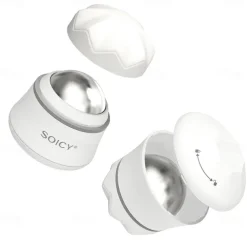 Stainless Steel Ice Roller For Face Rotation Cold Massage Ball Facial Roller for Pain Relief Tighten Skin Pore Shrinking