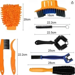 StarFire Bike Cleaning Kit Bicycle Cycling Chain Cleaner Scrubber Brushes Mountain Bike Wash Tool Set Bicycle Repair Tools Accessories