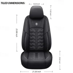 StarFire Car Cushion Four Seasons Universal Full Leather Seat Cover Sitting Cover Full Enclosure High-Grade Automobile Special Seat Cushion Seat Cover