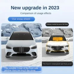 Starfire Car Snow Shield Front Windshield Snow Cover Frost Frost Windshield Windows Four Seasons Universal Thickened Cover Cloth