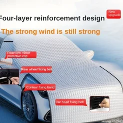 Starfire Car Snow Shield Front Windshield Snow Cover Frost Frost Windshield Windows Four Seasons Universal Thickened Cover Cloth