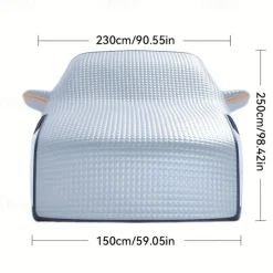 Starfire Car Snow Shield Front Windshield Snow Cover Frost Frost Windshield Windows Four Seasons Universal Thickened Cover Cloth