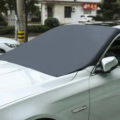 StarFire 210*120cm Magnetic Car Sun Shade Protector Auto Front Window Sunshade Cover Car Windshield Sunshade Protector Car Accessories