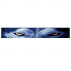 StarFire 3D Transparent Car Front Windshield Stickers Front And Rear Gear Decorative Sunshade Decals Modified Front Gear Car Stickers