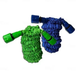 Starfire Household High-Pressure Car Wash Water Gun Flushing Telescopic 15m Water Pipe Multi-Purpose Car Garden Water Pipe Garden Watering Set