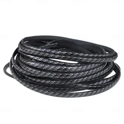 StarFire 5M Carbon Fiber Car Door Edge Protector - Anti-Collision Bumper Trim, Scratch Guard & Sealing Strip for Car Styling