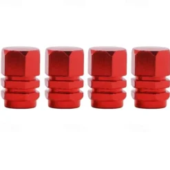 StarFire 4pcs Car Tire Valve Caps Aluminum Alloy Car Wheel Tire Valve Caps Dustproof Car Motorcycle Truck Bike For USA AIR Valve Caps