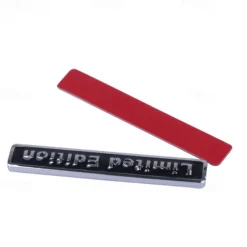 StarFire 1pcs 3D Car Sticker Limited Edition Emblem Badge Decal Case for Audi A4 A4L A6 Q3/ BMW/ Honda/ Motorcycle Decals for Vespa/ Kawasaki/ Suzuki/ Triumph