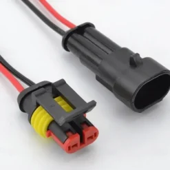 StarFire 352pcs HID Waterproof Connectors 1/2/3/4Pin 26sets Car Electrical Electric Wire Connector Plug Truck Harness Way Car Sealed Waterproof Electrical Wire