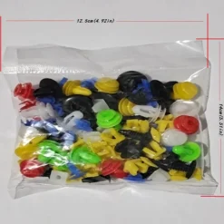 StarFire 50/100/200Pcs/Set Universal Plastic Clips For Car Fender Bumper Door Car Interior Hole Lining Panel Retainer Push Clips