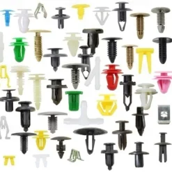 StarFire 50/100/200Pcs/Set Universal Plastic Clips For Car Fender Bumper Door Car Interior Hole Lining Panel Retainer Push Clips