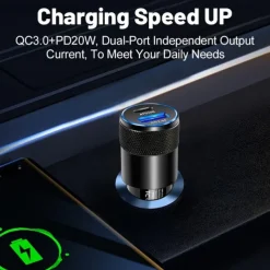 StarFire 38W USB Car Charger Quick Charge 3.0 Type-C Fast Charging Phone Adapter For IPhone 14 13 12 11 Pro Max For Redmi/Huawei/Samsung