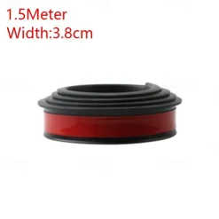 StarFire Wheel Arch Covers Extensions Universal Rubber Fender Flares Lip Wheel-arch Trim Fender Eyebrow Protector Scratch Proof Rubber