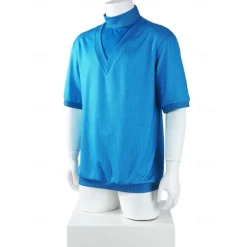 Steve T-shirt Movie Cosplay Costume Carnival Costume Dress Up Movie Cosplay for Men's Adults' Halloween Carnival World Book Day Performance Party