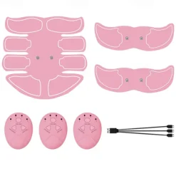Stimulator Abdominal Muscle Toner Abs Muscle Trainer 6 Modes 9 Levels Intensity Body Fitness Shaping Massage Patch