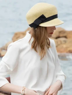 Straw Hats with Braided Strap 1PC Casual / Melbourne Cup Headpiece