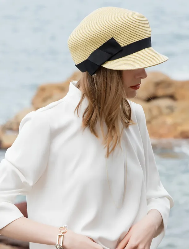 Straw Hats with Braided Strap 1PC Casual / Melbourne Cup Headpiece