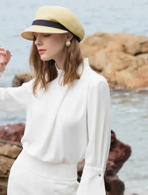 Straw Hats with Braided Strap 1PC Casual / Melbourne Cup Headpiece
