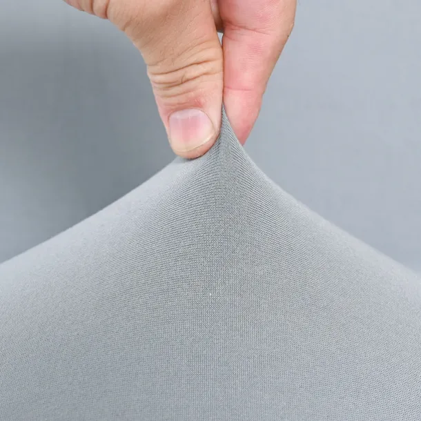 Stretch Bar Stool Cover Pub Counter Stool Chair Slipcover Square Swivel Barstool Chair Cover for Dining Room Cafe Seat Cover Protectors Non Slip with Elastic Bottom