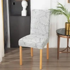 Stretch Dining Chair Covers Elastic and Durable Slipcovers Perfect for Protecting and Refreshing Dining Chairs Suitable for High-Back Dining Chairs Adds Comfort and Style to Your Dining Room Decor