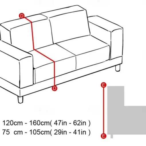 Stretch Sofa Cover Slipcover Jacquard Elastic Sectional Couch Armchair Loveseat 4 or 4 or 3 Seater Burgundy Red L Shape White Grey Black Plain Solid Color Soft Durable Washable(1 Free Cushion Cover)