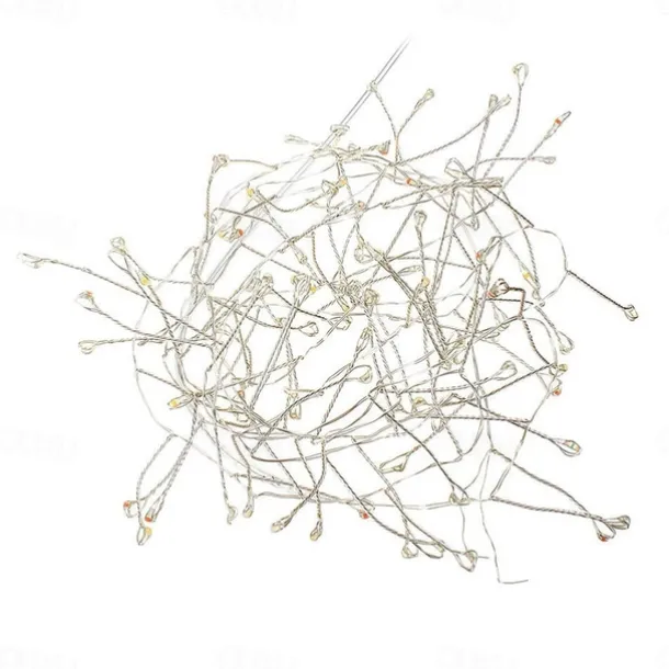 String Lights 3M 6M USB Remote Control Copper Wire LED Firecracker String Lights 100LEDs 200LEDs Firecracker Fairy Light For Christmas Wedding Holiday Party Home Decoration