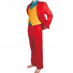 Suicide Squad Joker: Folie à Deux Harley Quinn Joker Clown Halloween Group Couples Costumes Adults' Men's Women's Scary Costume Sexy Costume Halloween Carnival Easy Carnival Costume