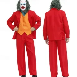 Suicide Squad Joker: Folie à Deux Harley Quinn Joker Clown Halloween Group Couples Costumes Adults' Men's Women's Scary Costume Sexy Costume Halloween Carnival Easy Carnival Costume