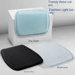 Summer Car Seat Cushion Breathable Cool Gel Universal Multifunctional Home Office Chair For Pressure Relief Back Tailbone Pain