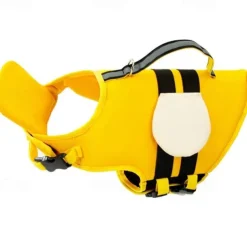 summer cute animal shape small bee dog life jacket medium small dog swimming suit pet clothes manufacturer