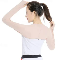 Summer Sun Protection Shawl Multi-functional Golf Sports Sleeve Women's Outdoor Riding And Driving Shoulder Sun Protection Ice Sleeve