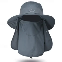 Sun Hat Bucket Hat Boonie hat Sun Hat with Neck Flap UV Protection Summer Spring Drawstring Wide Brim Unisex Fishing Activity