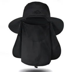 Sun Hat Bucket Hat Boonie hat Sun Hat with Neck Flap UV Protection Summer Spring Drawstring Wide Brim Unisex Fishing Activity