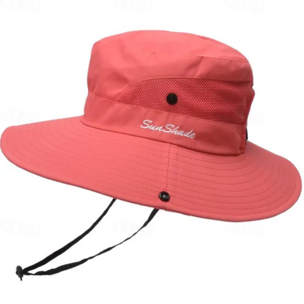Sun Hat Bucket Hat Fishing Hat Hat Waterproof Portable UV Sun Protection Summer Men's Women's Fishing Activity