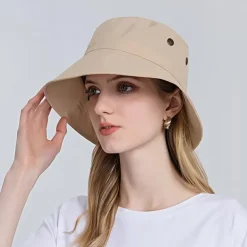 Sun Hat Fishing Hat Hiking Hat Hat UV Sun Protection Sunscreen UV Protection Summer Spring Wide Brim Men's Women's Fishing Activity