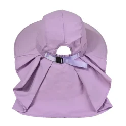 Sun Hat Fishing Hat Hiking Hat Hat Portable UV Sun Protection UPF50+ Summer Wide Brim with Neck Flap Women's Fishing Activity