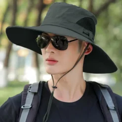 Sun Hat Fishing Hat Hiking Hat Hat UV Sun Protection Quick Dry Lightweight Summer Spring Wide Brim Men's Women's Fishing Activity