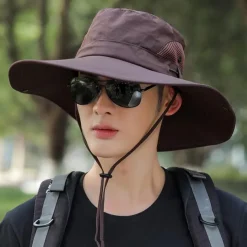 Sun Hat Fishing Hat Hiking Hat Hat UV Sun Protection Quick Dry Lightweight Summer Spring Wide Brim Men's Women's Fishing Activity