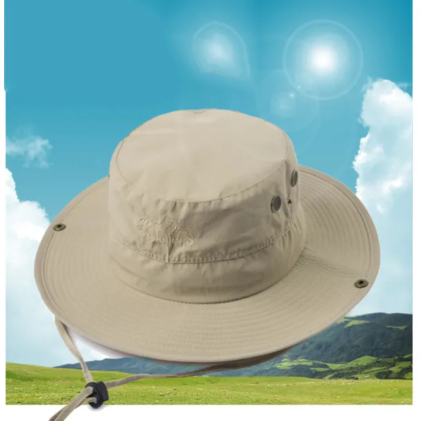 Sun Hat Fishing Hat Hiking Hat Hat Portable UV Sun Protection Sunscreen Summer Spring Autumn / Fall Wide Brim Men's Women's Camping / Hiking Activity