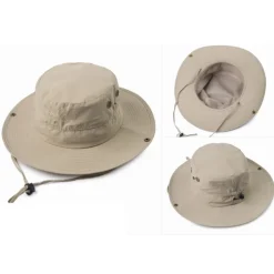 Sun Hat Fishing Hat Hiking Hat Hat Portable UV Sun Protection Sunscreen Summer Spring Autumn / Fall Wide Brim Men's Women's Camping / Hiking Activity