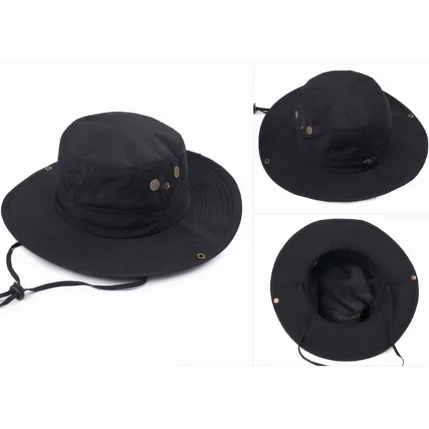 Sun Hat Fishing Hat Hiking Hat Hat Portable UV Sun Protection Sunscreen Summer Spring Autumn / Fall Wide Brim Men's Women's Camping / Hiking Activity