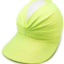 Sun Hats for Women UV Protection Sun Visor Wide Brim Summer Hats with Ponytail