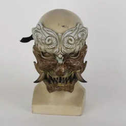 Sun Wukong Halloween Mask Black Myth: Wukong Carnival Mask Scary Costume Adults' Unisex Halloween Carnival Easy Halloween Costumes Dress Up