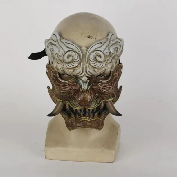 Sun Wukong Halloween Mask Black Myth: Wukong Carnival Mask Scary Costume Adults' Unisex Halloween Carnival Easy Halloween Costumes Dress Up