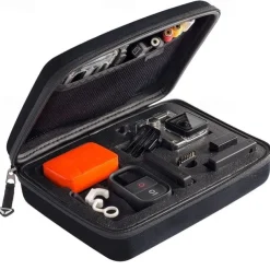 Super Anti-shock Portable Medium Storage Bag for GoPro and Other Sports Action Camera - Black