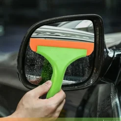 Super Flexible Silicone Squeegee Auto Water Blade Water Wiper Shower Squeegee Long Handle for Car Windshield Window
