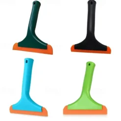 Super Flexible Silicone Squeegee Auto Water Blade Water Wiper Shower Squeegee Long Handle for Car Windshield Window